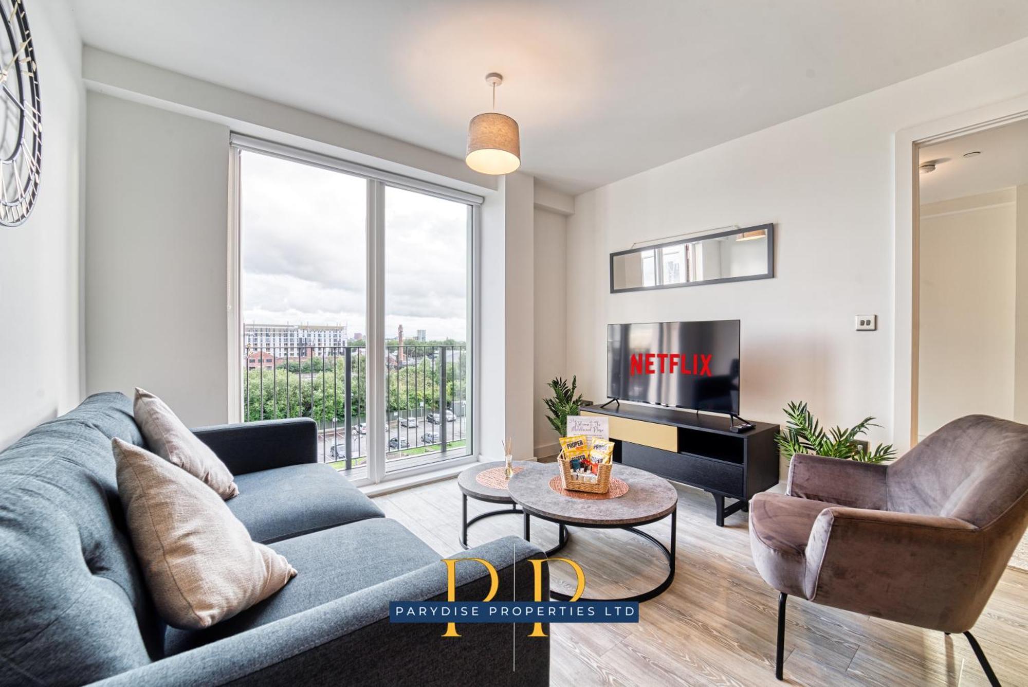 The Middlewood Plaza - By Parydise - Business Or Leisure Stays, Location, Sleeps 4, Salford Манчестер