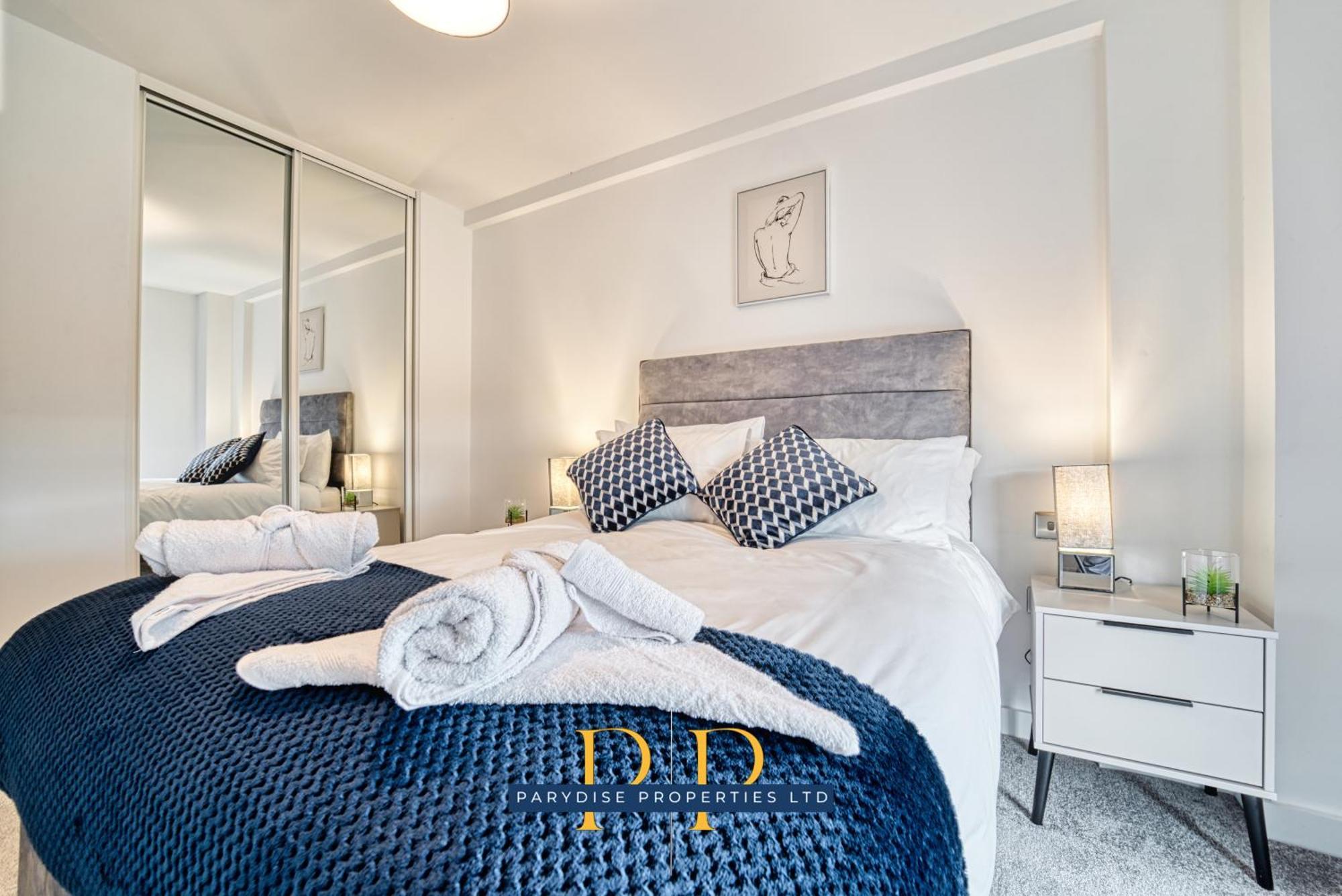 Апартаменты The Middlewood Plaza - By Parydise - Business Or Leisure Stays, Location, Sleeps 4, Salford Манчестер